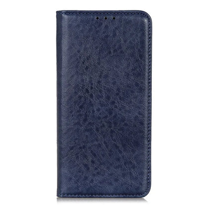 For iPhone 16 Pro Max Case Crazy Horse Texture Leather Magnetic Closure Phone Cover
