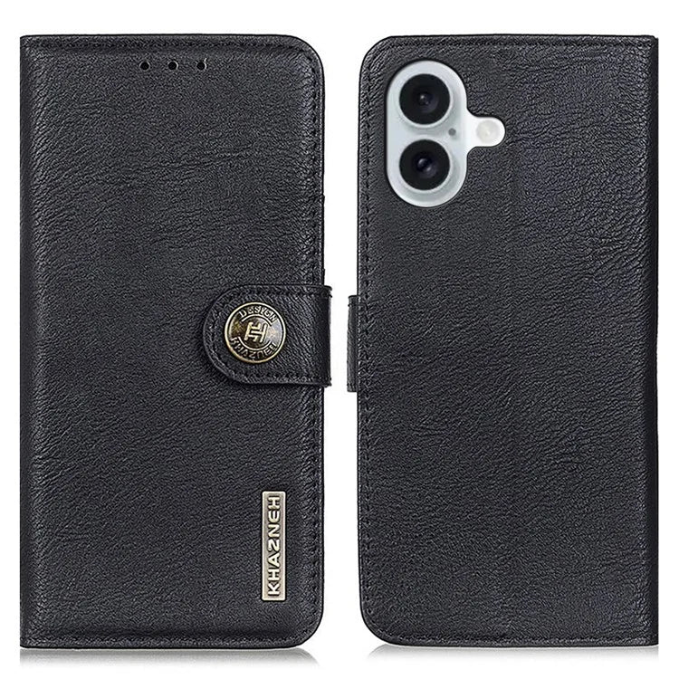 KHAZNEH For iPhone 16 Plus Case Flip Wallet Leather Phone Cover