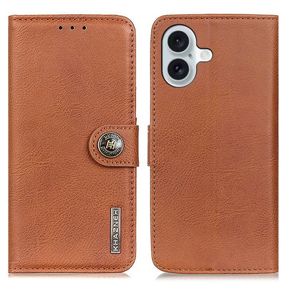 KHAZNEH For iPhone 16 Plus Case Flip Wallet Leather Phone Cover