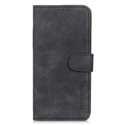 KHAZNEH For iPhone 16 Case Retro Leather Phone Cover with Wallet Stand