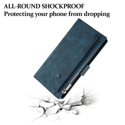 ESEBLE Star Series For Motorola Edge 50 Fusion 5G Case Wallet Zipper PU Leather Phone Cover