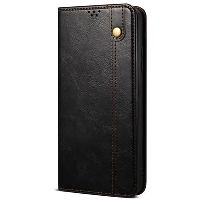 For Xiaomi Redmi Turbo 3 5G / Poco F6 5G Case Viewing Stand Crazy Horse Texture Leather Phone Cover