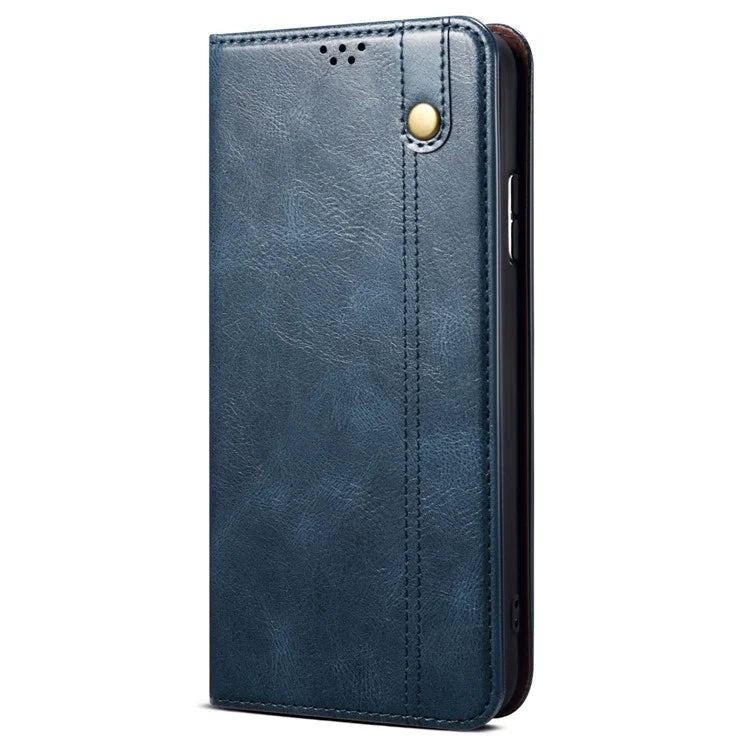 For Xiaomi Redmi Turbo 3 5G / Poco F6 5G Case Viewing Stand Crazy Horse Texture Leather Phone Cover