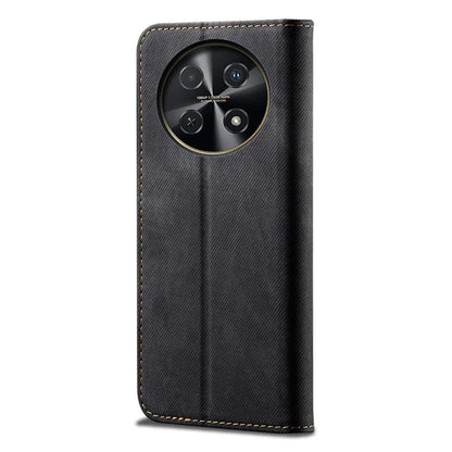 For Huawei nova 2i / Enjoy 70 Pro Leather Case Wallet Phone Cover Jeans Cloth Texture