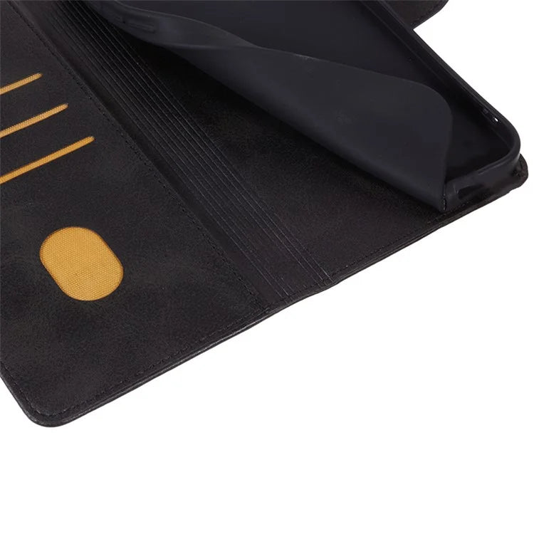 For Xiaomi Redmi Turbo 3 5G / Poco F6 5G Case Calf Texture Magnetic Clasp Leather Wallet Phone Cover