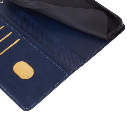 For Xiaomi Redmi Turbo 3 5G / Poco F6 5G Case Calf Texture Magnetic Clasp Leather Wallet Phone Cover