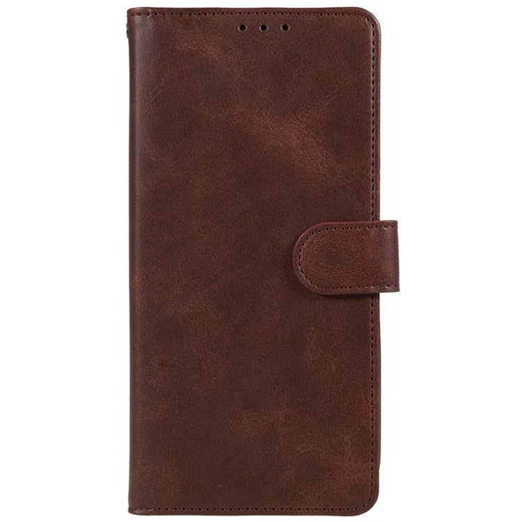 For Xiaomi Redmi Turbo 3 5G / Poco F6 5G Case Calf Texture Magnetic Clasp Leather Wallet Phone Cover