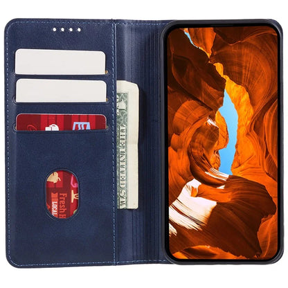 For Xiaomi Redmi Turbo 3 5G / Poco F6 5G Case Leather Magnetic Flip Calf Texture Phone Cover