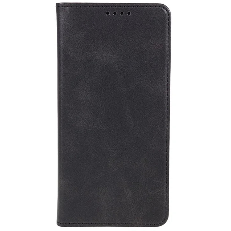 For Xiaomi Redmi Turbo 3 5G / Poco F6 5G Case Leather Magnetic Flip Calf Texture Phone Cover
