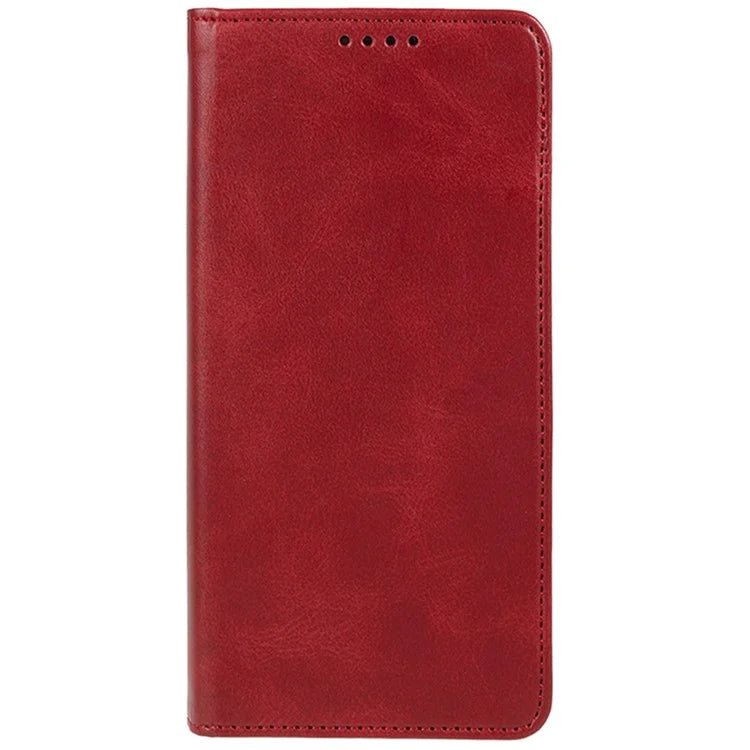 For Xiaomi Redmi Turbo 3 5G / Poco F6 5G Case Leather Magnetic Flip Calf Texture Phone Cover