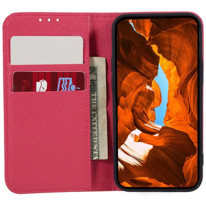 For Xiaomi Redmi Turbo 3 5G / Poco F6 5G Case Wallet Cross Texture Leather Flip Phone Cover