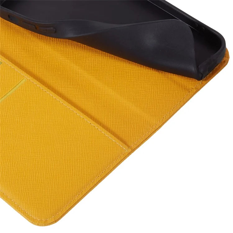 For Xiaomi Redmi Turbo 3 5G / Poco F6 5G Case Wallet Cross Texture Leather Flip Phone Cover