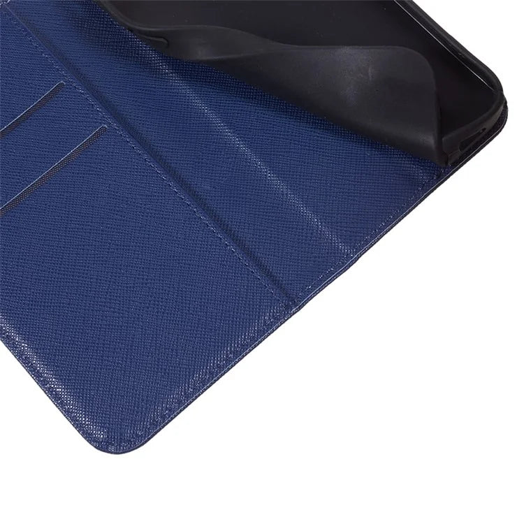 For Xiaomi Redmi Turbo 3 5G / Poco F6 5G Case Wallet Cross Texture Leather Flip Phone Cover