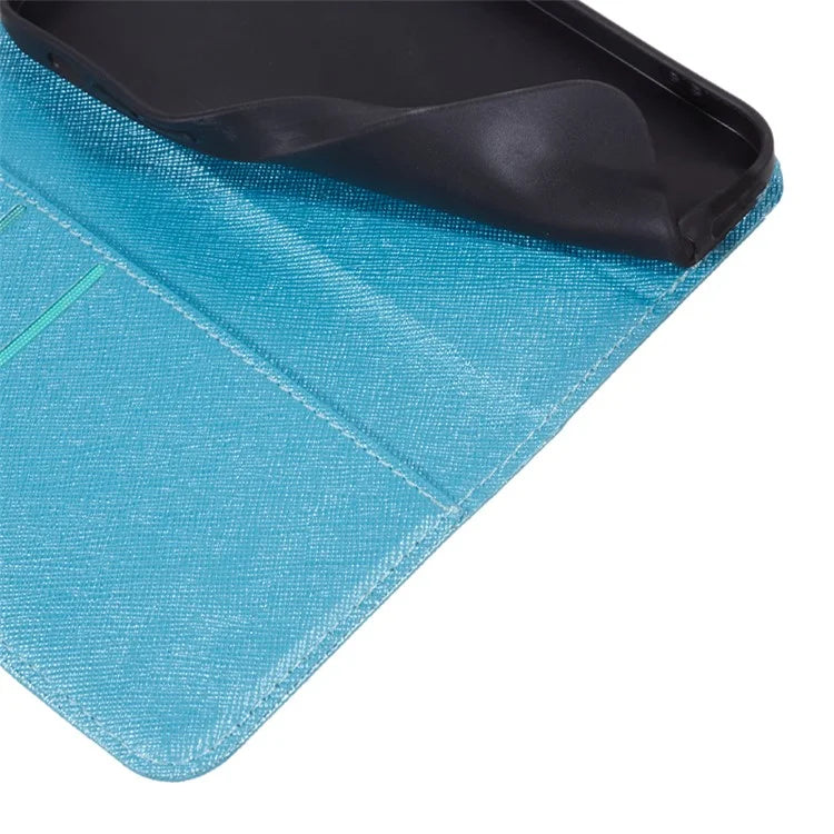 For Xiaomi Redmi Turbo 3 5G / Poco F6 5G Case Wallet Cross Texture Leather Flip Phone Cover