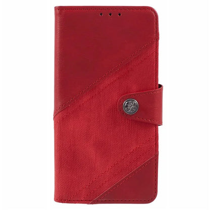 For Xiaomi Redmi Turbo 3 5G / Poco F6 5G Case Wallet Crazy Horse Texture Splicing Leather Phone Cover