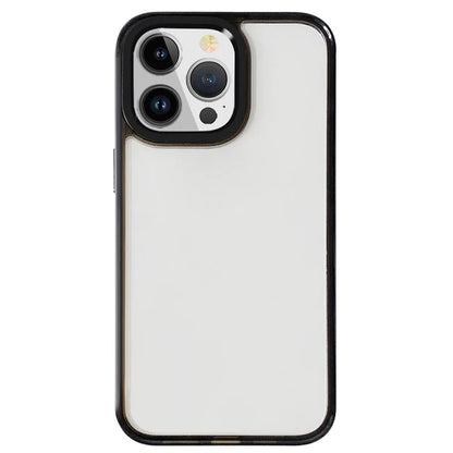 For iPhone 15 Pro Max Shockproof Case TPU+TPE+PC Clear Back Phone Cover