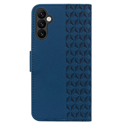 For Samsung Galaxy A05s 4G Case with Hand Strap Rhombus Leather Wallet Cover