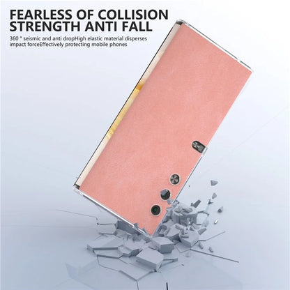 For Honor V Purse Case Clear Edge PU+PC Folding Phone Cover