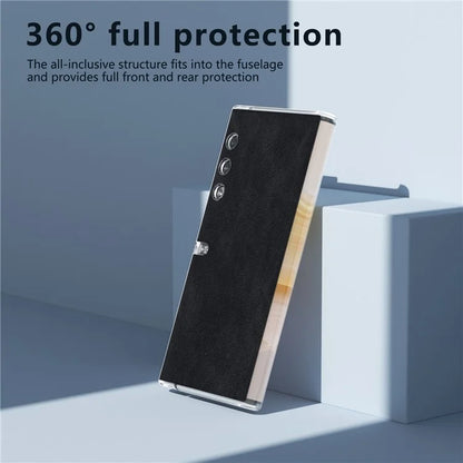 For Honor V Purse Case Clear Edge PU+PC Folding Phone Cover