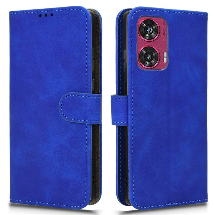 For Motorola Edge 50 Fusion 5G Leather Case Protective Card Slots Wallet Phone Cover