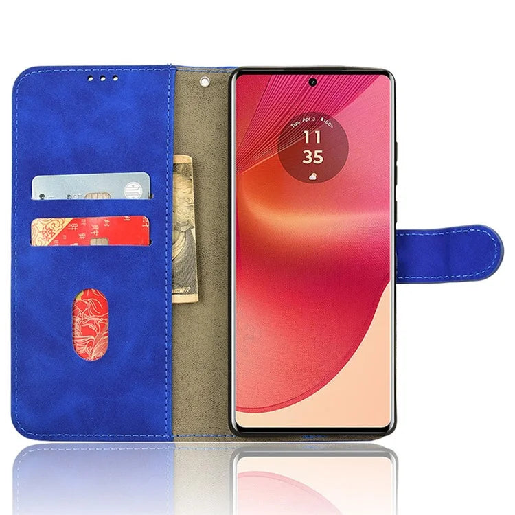 For Motorola Edge 50 Fusion 5G Leather Case Protective Card Slots Wallet Phone Cover