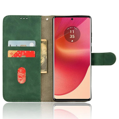 For Motorola Edge 50 Fusion 5G Leather Case Protective Card Slots Wallet Phone Cover