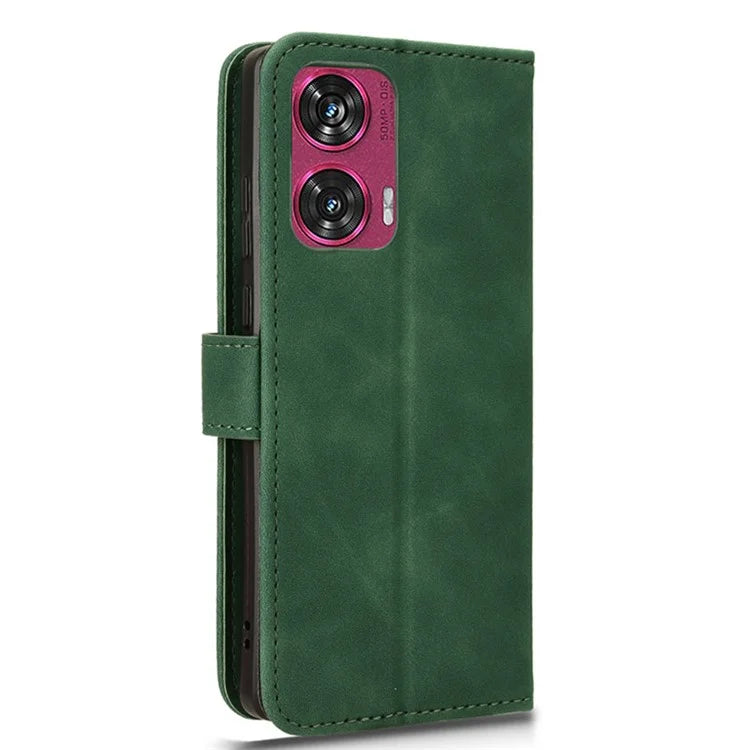 For Motorola Edge 50 Fusion 5G Leather Case Protective Card Slots Wallet Phone Cover