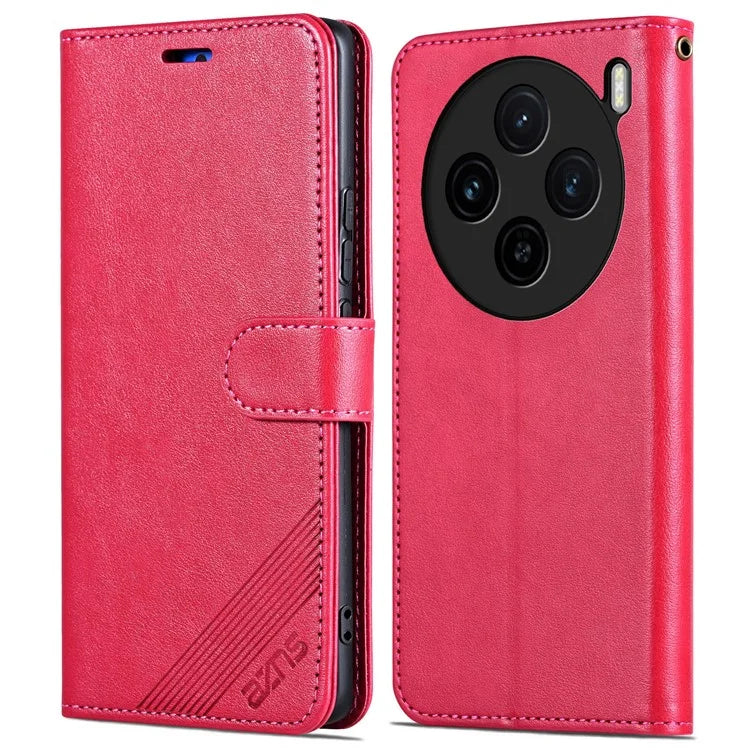 AZNS For vivo X100s 5G Case Wallet Stand Feature PU Leather Phone Cover