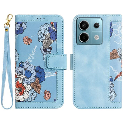 For Xiaomi Redmi Note 13 Pro 5G / Poco X6 5G Case Anti-Scratch PU Leather Phone Shell with Card Holder