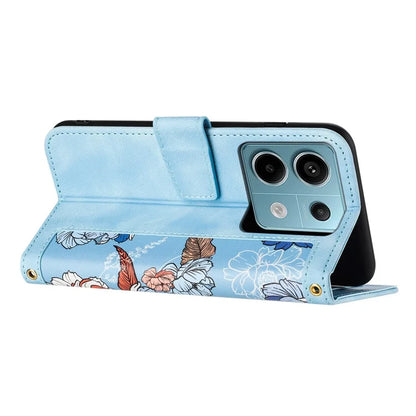 For Xiaomi Redmi Note 13 Pro 5G / Poco X6 5G Case Anti-Scratch PU Leather Phone Shell with Card Holder