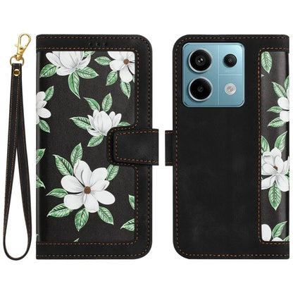 For Xiaomi Redmi Note 13 Pro 5G / Poco X6 5G Case Anti-Scratch PU Leather Phone Shell with Card Holder