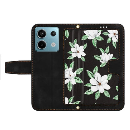 For Xiaomi Redmi Note 13 Pro 5G / Poco X6 5G Case Anti-Scratch PU Leather Phone Shell with Card Holder