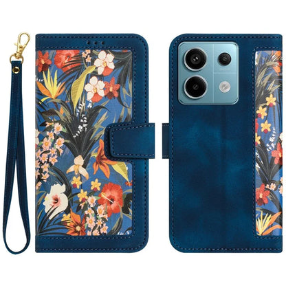 For Xiaomi Redmi Note 13 Pro 5G / Poco X6 5G Case Anti-Scratch PU Leather Phone Shell with Card Holder