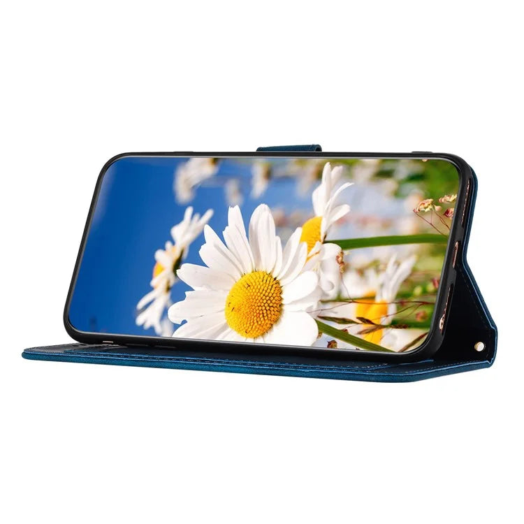 For Xiaomi Redmi Note 13 Pro 5G / Poco X6 5G Case Anti-Scratch PU Leather Phone Shell with Card Holder
