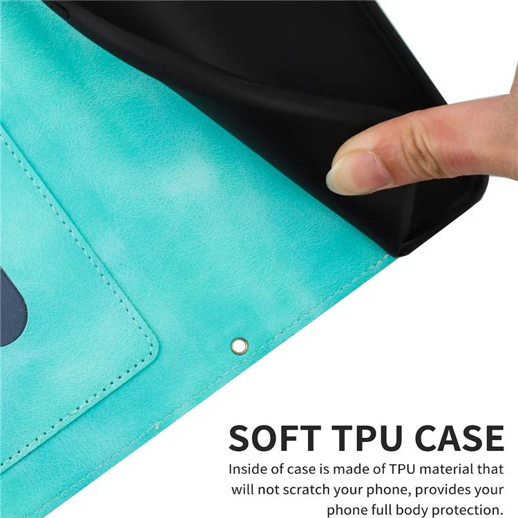 For Xiaomi Redmi Note 13 Pro+ 5G Case PU Leather Flower Pattern Wallet Style Flip Phone Cover