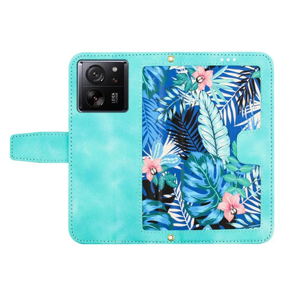 For Xiaomi 13T / 13T Pro Case with Card Slots Pattern Printed Phone Leather Cover