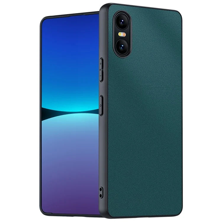 For Sony Xperia 10 VI Case Slim PU Leather+ PC Shockproof Protective Phone Cover