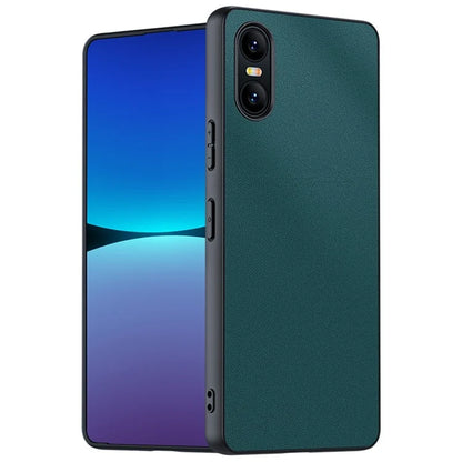 For Sony Xperia 10 VI Case Slim PU Leather+ PC Shockproof Protective Phone Cover