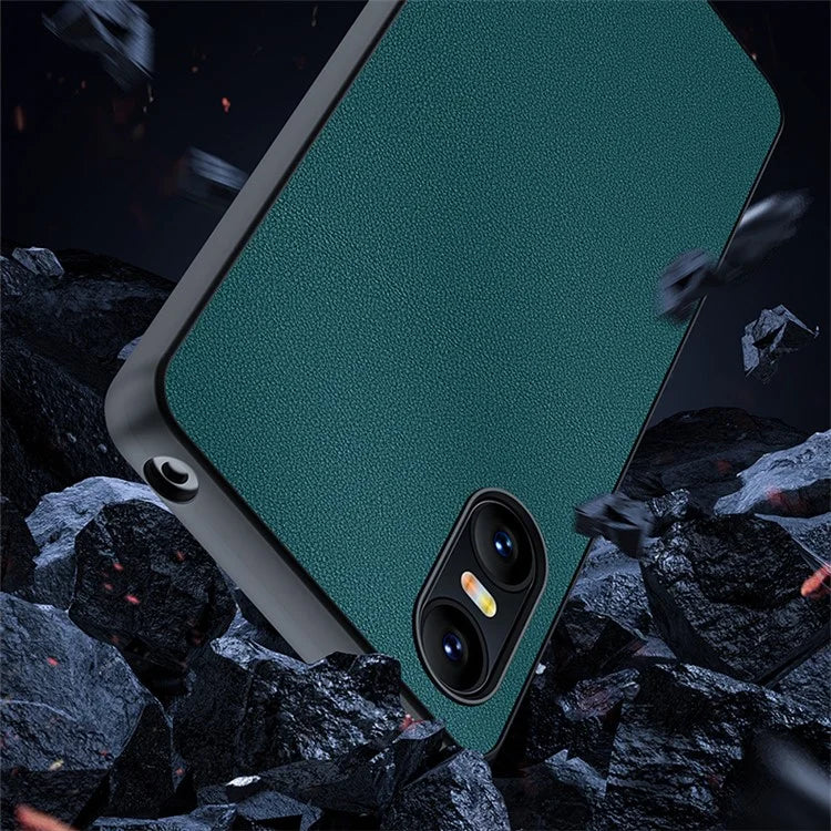 For Sony Xperia 10 VI Case Slim PU Leather+ PC Shockproof Protective Phone Cover