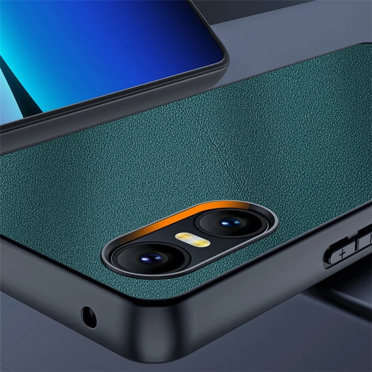 For Sony Xperia 10 VI Case Slim PU Leather+ PC Shockproof Protective Phone Cover