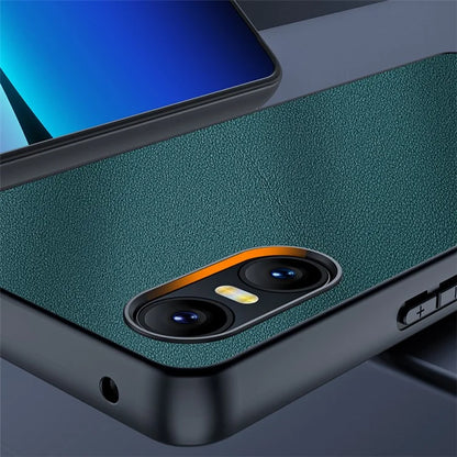 For Sony Xperia 10 VI Case Slim PU Leather+ PC Shockproof Protective Phone Cover