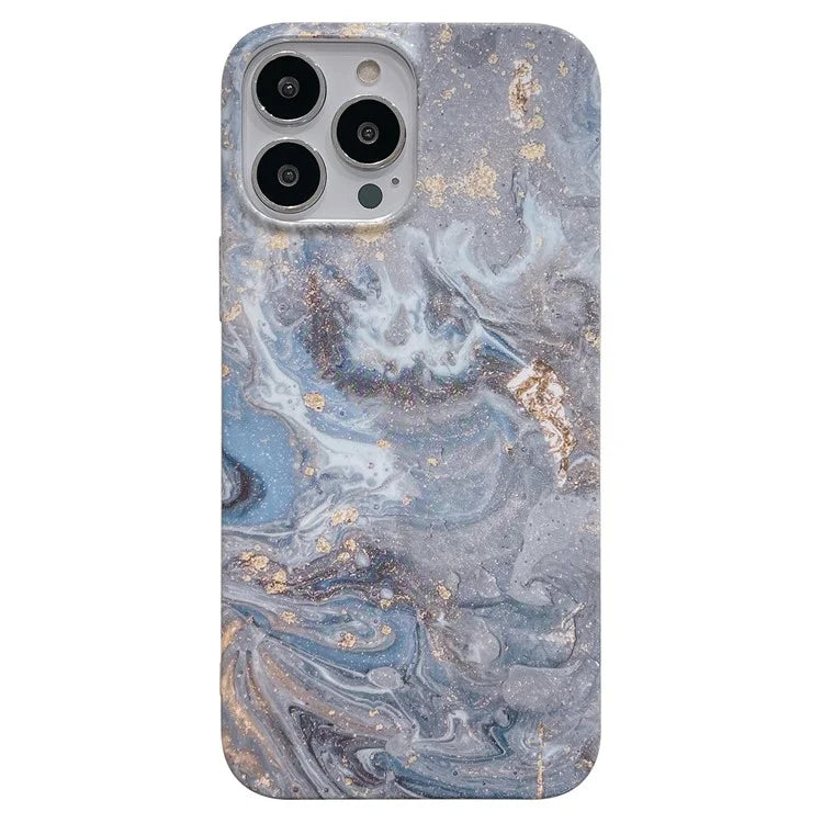 ARU For iPhone 14 Pro TPU Cover Water Transfer Printing Phone Protective Shell