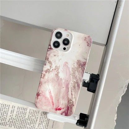 ARU For iPhone 14 Pro TPU Cover Water Transfer Printing Phone Protective Shell