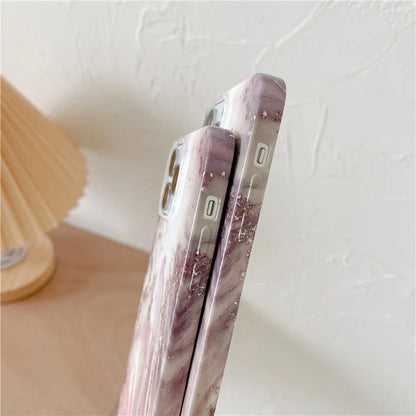 ARU For iPhone 14 Pro TPU Cover Water Transfer Printing Phone Protective Shell