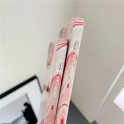 ARU For iPhone 14 Pro TPU Cover Water Transfer Printing Phone Protective Shell