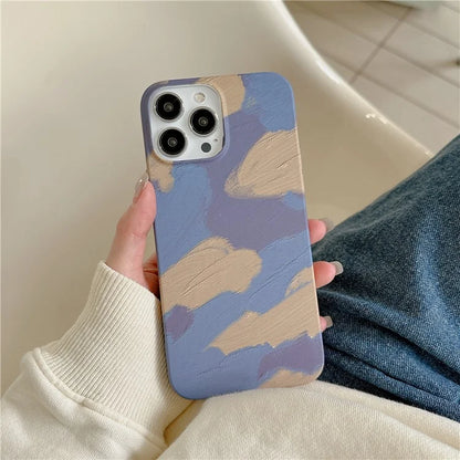 ARU For iPhone 13 Pro Max Cell Phone Cases Water Transfer Printing TPU Soft Back Cover