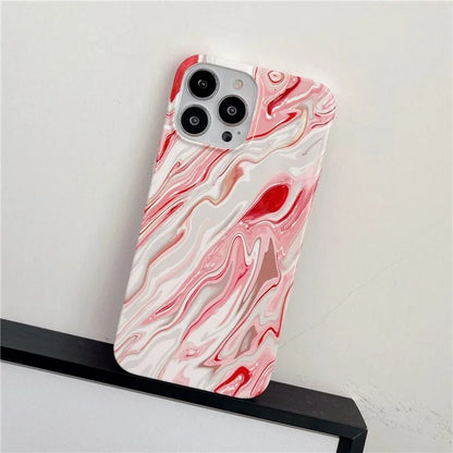 ARU For iPhone 13 Pro Max Cell Phone Cases Water Transfer Printing TPU Soft Back Cover