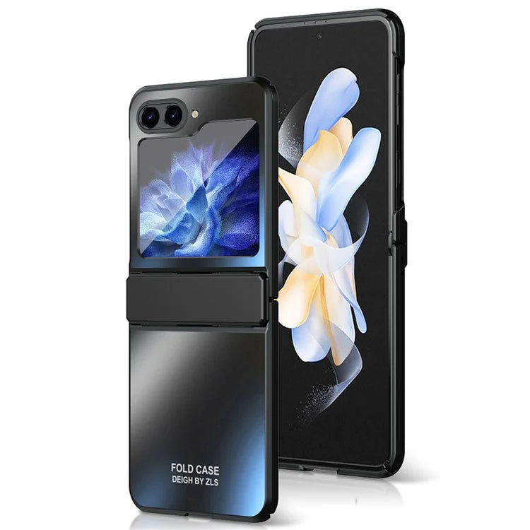 For Samsung Galaxy Z Flip6 5G Case Electroplating PC Hard Phone Cover