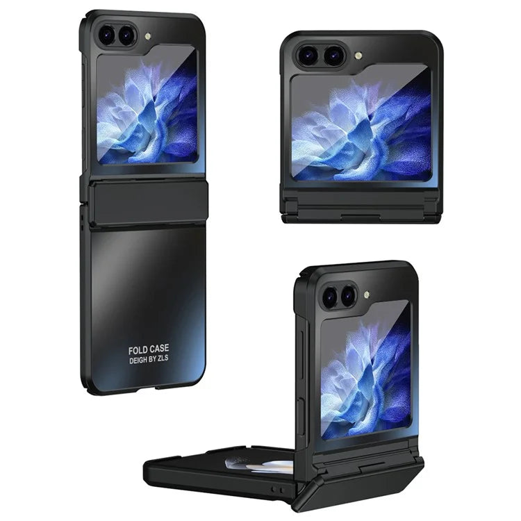 For Samsung Galaxy Z Flip6 5G Case Electroplating PC Hard Phone Cover