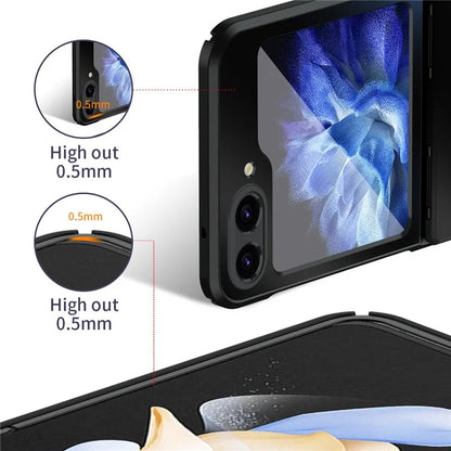 For Samsung Galaxy Z Flip6 5G Case Electroplating PC Hard Phone Cover